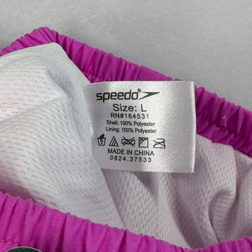 Speedo Kids UV Swim Short with Built In Diaper Pink Size‎ L 18 Months UV50+ New